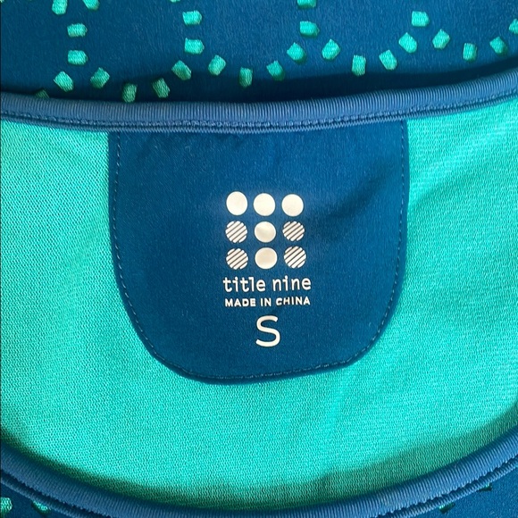 Title Nine Teal and Blue Patterned Dress
045 - Picture 2 of 3